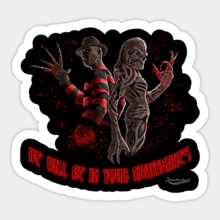 Nightmares monsters Sticker